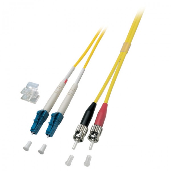 LWL-2-Faser-Patchk. 0.5mtr.LC-ST, 9/125um