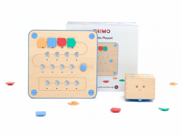 Cubetto Robot de codificación de madera (Montessori)