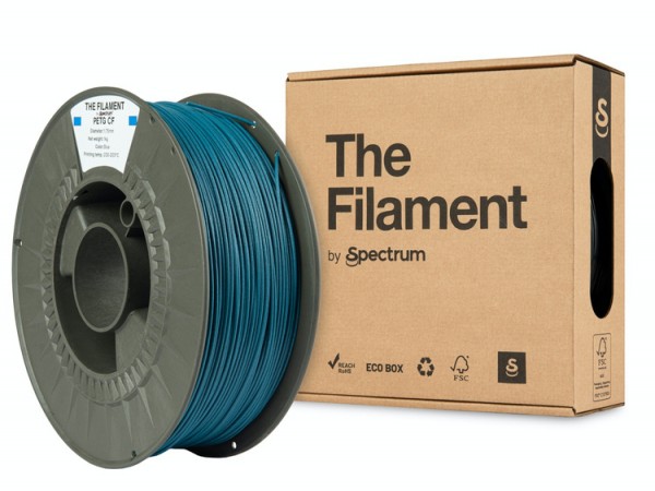 The Filament · PETG CF · BLUE · 1.75mm · 1kg