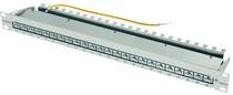 Telegärtner Patch Panel 24xRJ45 CAT6E 250Mhz Lichtgrau