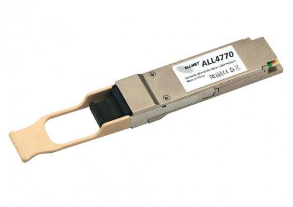 ALLNET Switch Modul ALL4770 QSFP28-SR, 100Gbit, bis 100m, Multimode, MTP/MPO connector, uncodiert,