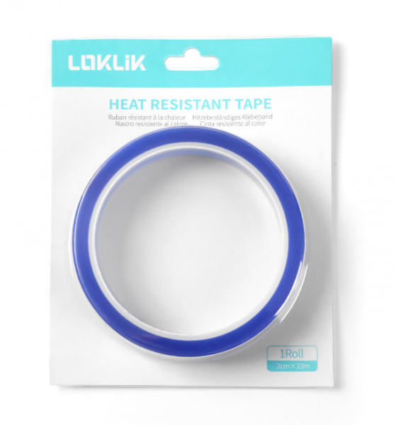 LOKLIK Cinta térmica de sublimación, azul