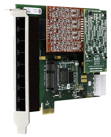Digium A8B00F Tarjeta PCIe 8 puertos analógicos