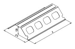 Triton 19"zbh. Bausatz/Stabilisierungsset, T1100mm, für RMA800+, Erhöhung der Belastbarkeit auf 1500 kg,