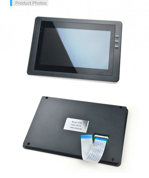 FriendlyELEC LCD Táctil capacitativo de 7¨