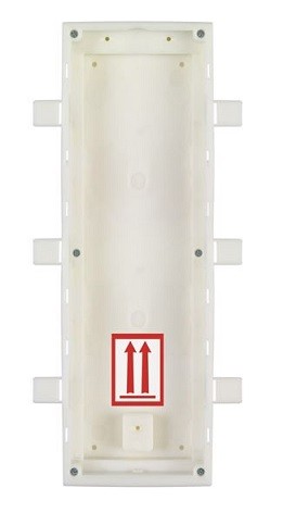 2N 9155016-D Caja de enrasar de 3 módulos