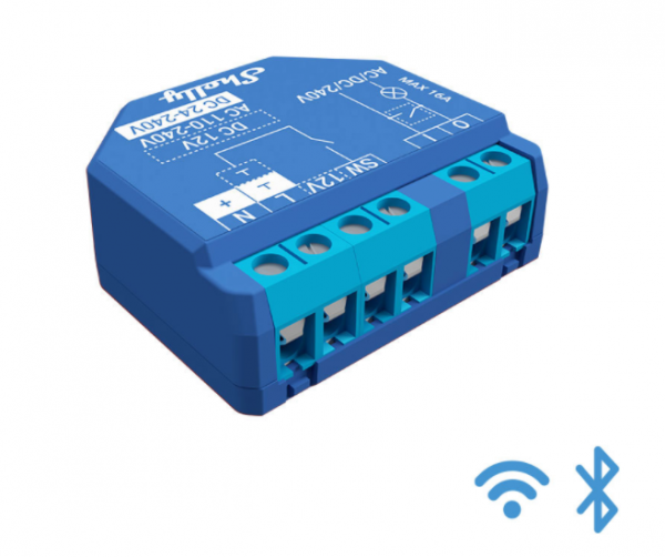 Shelly 1 Plus Relé Wi-Fi - BT