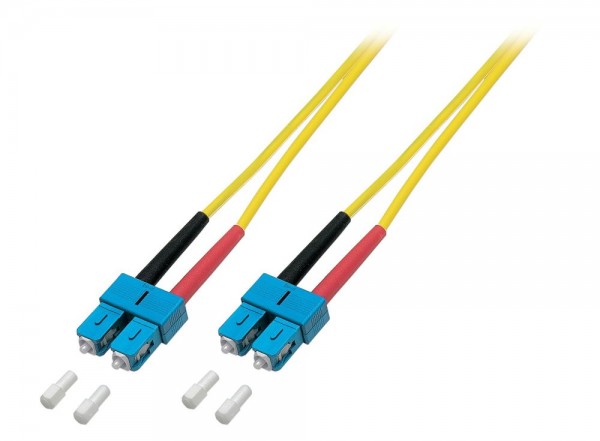 LWL-2-Faser-Patchk. 2mtr.SC-SC, 9/125um,