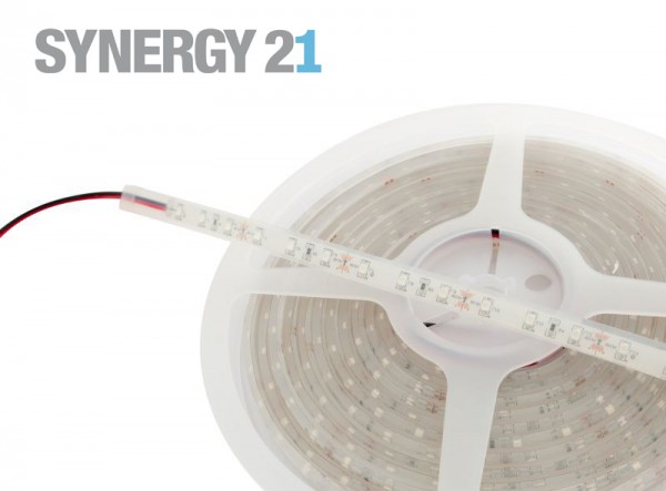 Synergy 21 Tira LED Flex DC12V/24W, amarillo, IP68, 5m