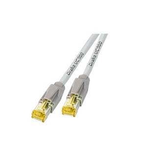 Patchkabel RJ45, CAT6A 500Mhz, 5m, grau; S-STP(S/FTP); ND-UC900+TM31,