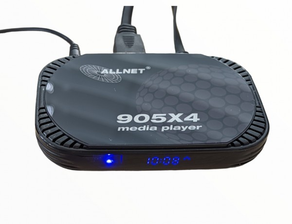 ALLNET S905X4 Pro Reproductor Multimedia con WiFi 6 &amp; WPA 3
