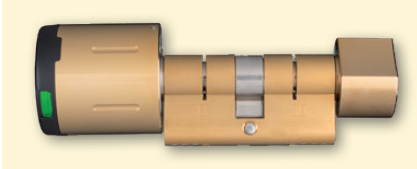 U&amp;Z Zubehör CX2120 Sonderlackierung für E-Zylinder gold