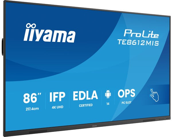 TFT-Touch 86,0"/217,4cm iiyama ProLite TE8612MIS - 24/7 *schwarz*