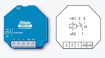 Eltako ER61-UC Relé electrónico de conmutación