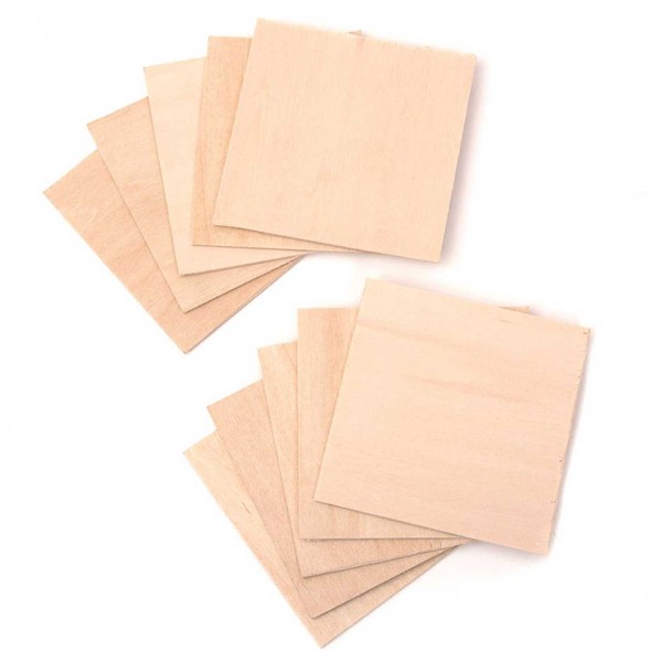 Snapmaker Pack de 10 Tablas Madera en blanco