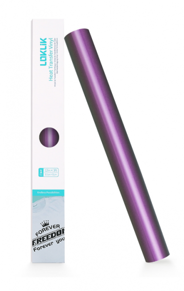 LOKLIK Vinilo termoadhesivo Camaleón - Verde a morado - 30,5 x 90 cm