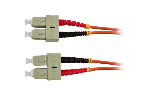 Synergy 21 S216251 Cable fibra óptica 50/125um SC-SC, 1m