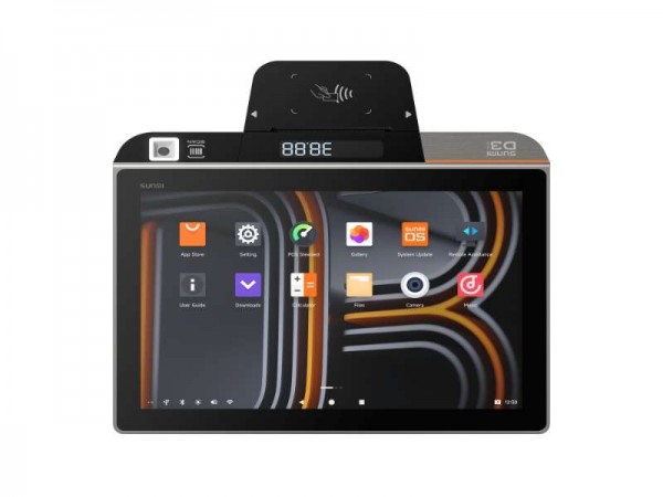 Kasse D3 mini - Touchsystem, 10.1" Widescreen Display, Preisanzeige, 58mm Bondrucker, Android 13, NFCKasse D3 mini - Touchsystem, 10.1" Widescreen Display, Preisanzeige, 58mm Bondrucker, Android 13, NFC