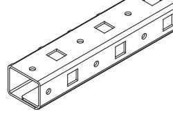 Triton 19"zbh. für RTA-Serie 37HE, Erhöhung der Belastbarkeit auf 1500Kg,