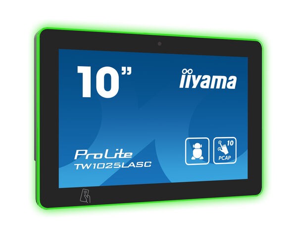iiyama Prolite Pantalla táctil de 10.1", negro