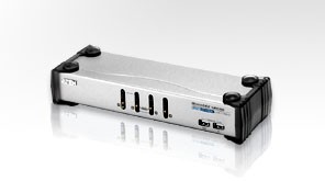 Aten KVM-Switch 4-f. Audio/USB/DVI