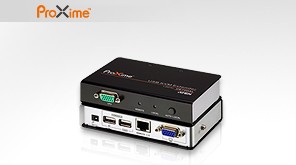Aten KVM-Extender,150mtr.1xPC,2xMon.1920, USB