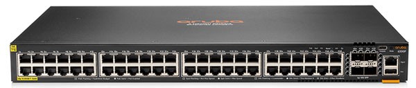 HP Switch 1000Mbit, 48xTP, 4xSFP/SFP+-Slot, 6200F-48G-Class4-POE-4SFP+-740W,