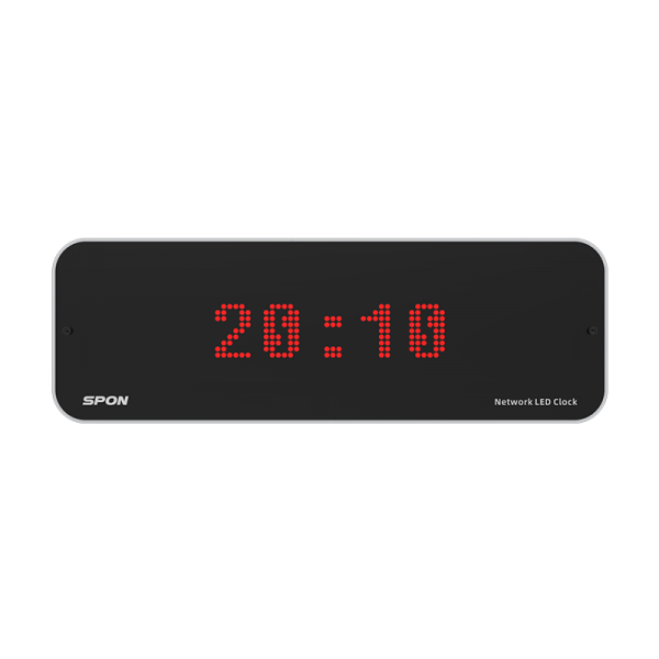 SPON Network IP-Clock with I/O-Ports and optional SIP Two-Way Communication