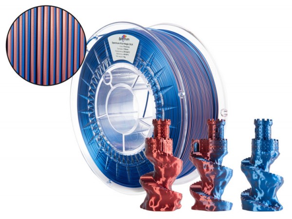 Spectrum Filamento PLA SILK FIRE and ICE