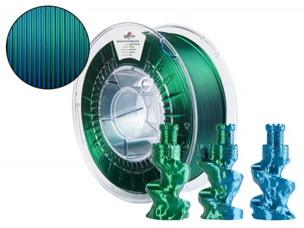 Spectrum Filamento PLA SILK LAGOON BREEZE