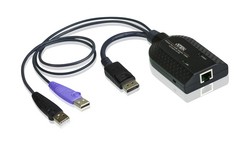 Aten KVM-Switch.zbh.Adapter Cable TP USB+DVI, Virtual Medi