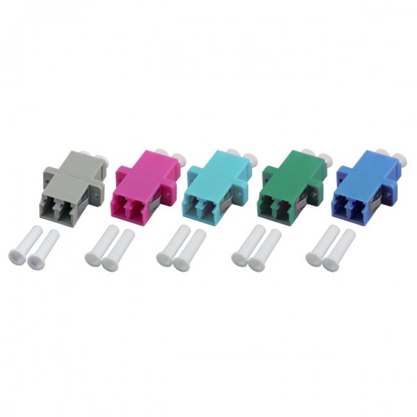 LWL-Kupplung,LC-Buchse/LC-Buchse, 9/125u Singlemode, duplex