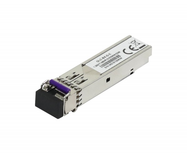 GBIC-Mini, SFP, 1000, WDM/LC, Tx1550nm/Rx1310nm, 9u, nur für