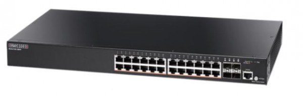 Edgecore Switch L2 24x GE + 4G SFP, PoE 200W, ECS2100-28P