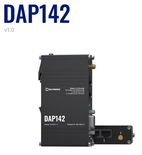 Teltonika DAP142 Punto de acceso inalámbrico RS232