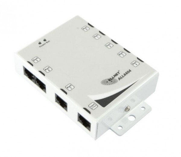 ALLNET ALL4404 Multiplexor de 8 puertos, blanco