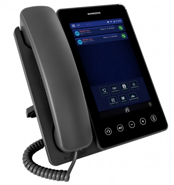 Sangoma P370 Teléfono SIP 7&quot;, 16 Líneas, Bluetooth/WiFi