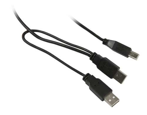 Synergy 21 S215325 Cable USB A (2x m) / B (m), 1m