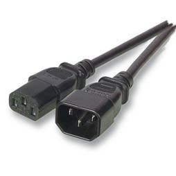 Netzkabel 220V Kaltgeräte IEC-C13(Buchse)/Kaltgeräte IEC-C14
