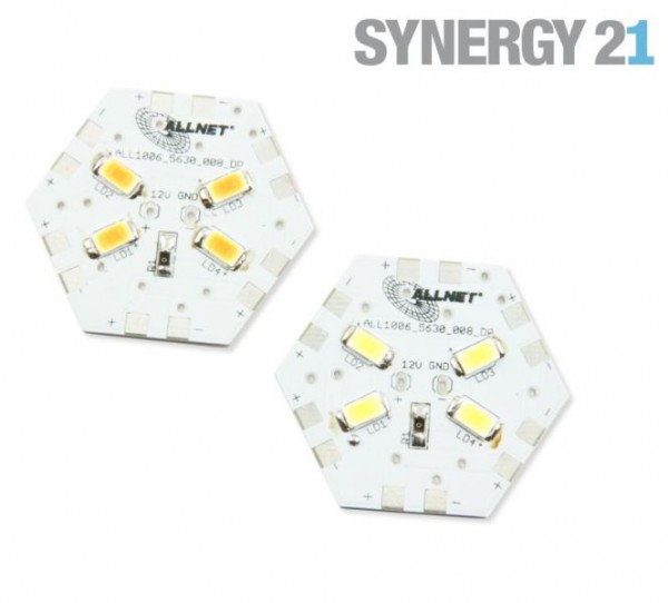 Synergy 21 LED Módulo Hexalight blanco cálido, Set