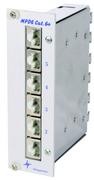 Telegärtner Mini-Verteiler, 6xTP, CAT6A, 3 HE / 8 TE,MPD6-HS