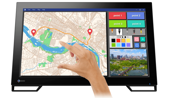 EIZO DuraVision Monitor táctil de 21,5¨ Full HD, negro