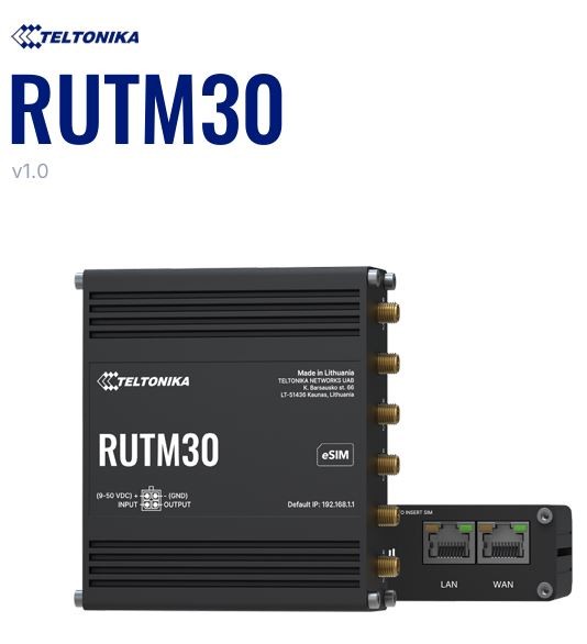 Teltonika RUTM30 Router 5G Compacto