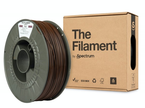 Spectrum The Filament PLA, Marrón Bison 1Kg