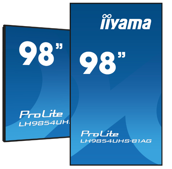 iiyama ProLite Pantalla profesional 98", negro