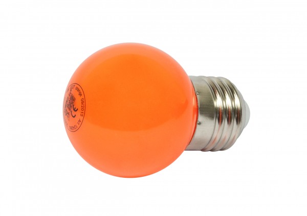 Synergy 21 Bombilla 1W E27 Naranja, para cadena de luces
