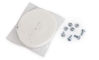 Triton 19"Schrank,zbh. Anreihsatz für Schränke ohne Moosgummi,