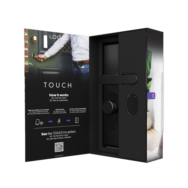 Shelly LOQED Cerradura táctil inteligente ¨Black Edition¨