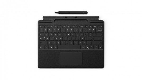 MS Surface Zubehör Type Cover für 8/9/10/11 Pro inkl. Slim 2 Pen *schwarz* - Italien