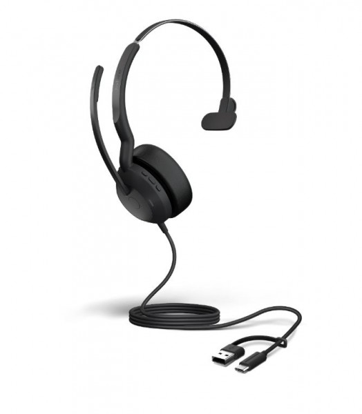 Jabra Evolve2 50 USB C/A, UC Mono
